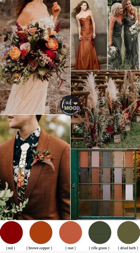 fall wedding theme colors|fall wedding colors for groomsmen.